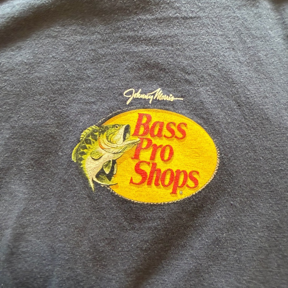 Bass Pro Shops Navy Bigfoot Tee - Picture 4 of 4